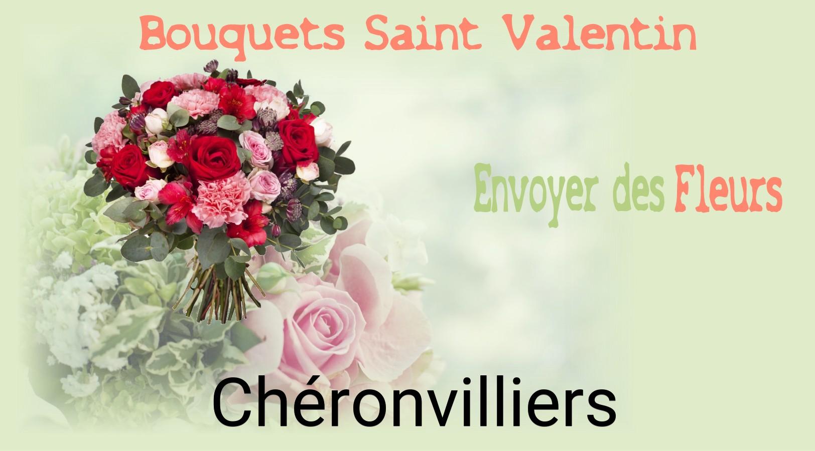 Roses de Saint-Valentin livrées à Chéronvilliers